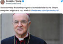 Vatikanlı Başpiskopos Küreselcilere Karşı: TRUMP’A AÇIK MEKTUP